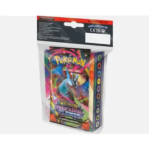 Pokémon Mega Evolution Phantasmal Flames Mini Portfolio – Includes 1 Booster Pack