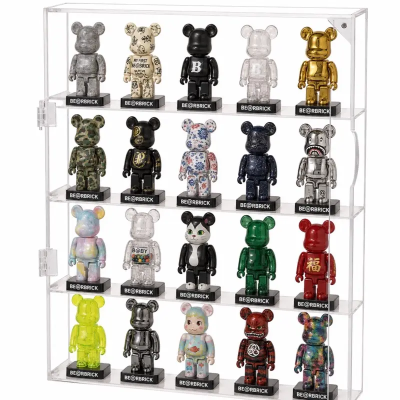 Acrylic Display Case 100% Fitment x Robbi x Ghostwrite x Bricks Mini Pops