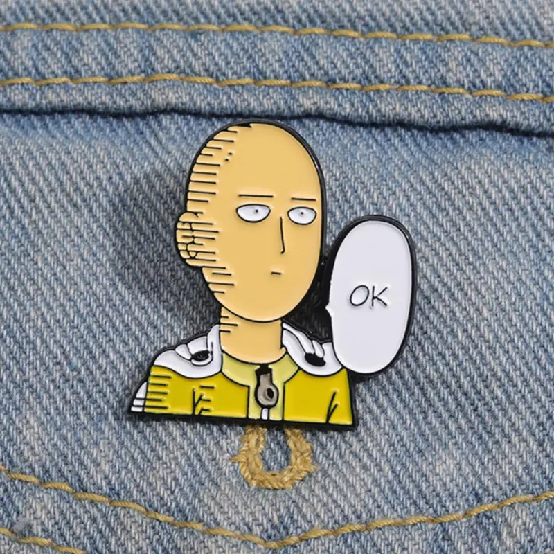 Cartoon Character Brooch, Cute Cartoon Badge for Daily Clothing Decor, Trendy All-match & Exquisite Brooch for Birthday Gift, Fashion Lapel Pin, Alloy Brooch Pin