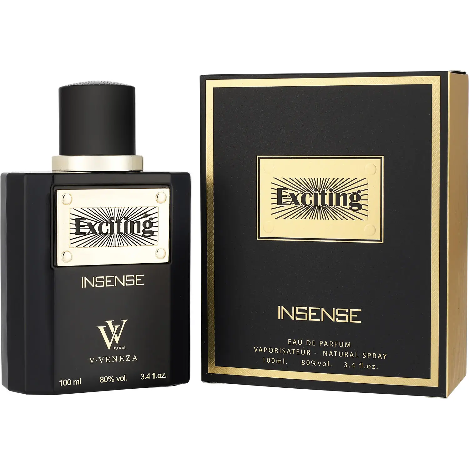 V. Veneza Exciting Insense By Dumont Paris Eau De Parfum For Men