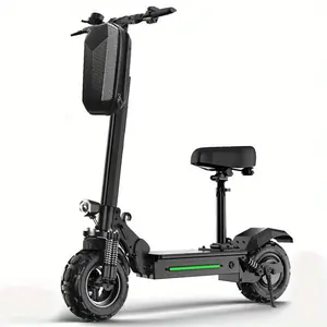 1pc Waterproof EVA Hard Shell Scooter Handlebar Storage Bag - 5L Large Capacity, Detachable Strap, Universal Fit for Electric Scooter, Bicycle, Balance Bike, Motorcycle - Reflective Safety, Lightweight for Daily Commute