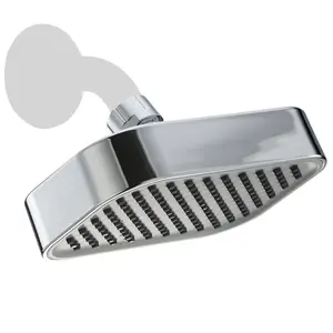 High Pressure Shower Head, Powerful Deluxe Bathroom Showerhead with Strong Spray Stream and Small Silicone Nozzles, 360° Rotation Universal Shower Equipment for Home Bathroom