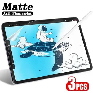 3-Pack Matte Film Screen Protectors for iPad 11th Gen, 10th Gen, Pro, Mini 7, Air 13, Pro 11, Like Paper Writing Membrane