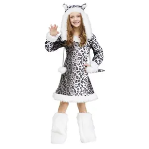 Snow Leopard Child Costume
