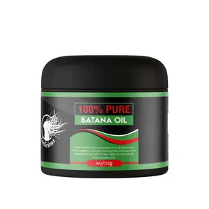 Loclicious 100% Raw Roasted Batana Oil for Hair & Skin Restoration - Rich, Brown, & Pure - 4 oz Jar