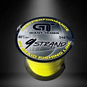 Giant Tamer 80Lb PE Braid 9 Strand - High Performance Fishing Line