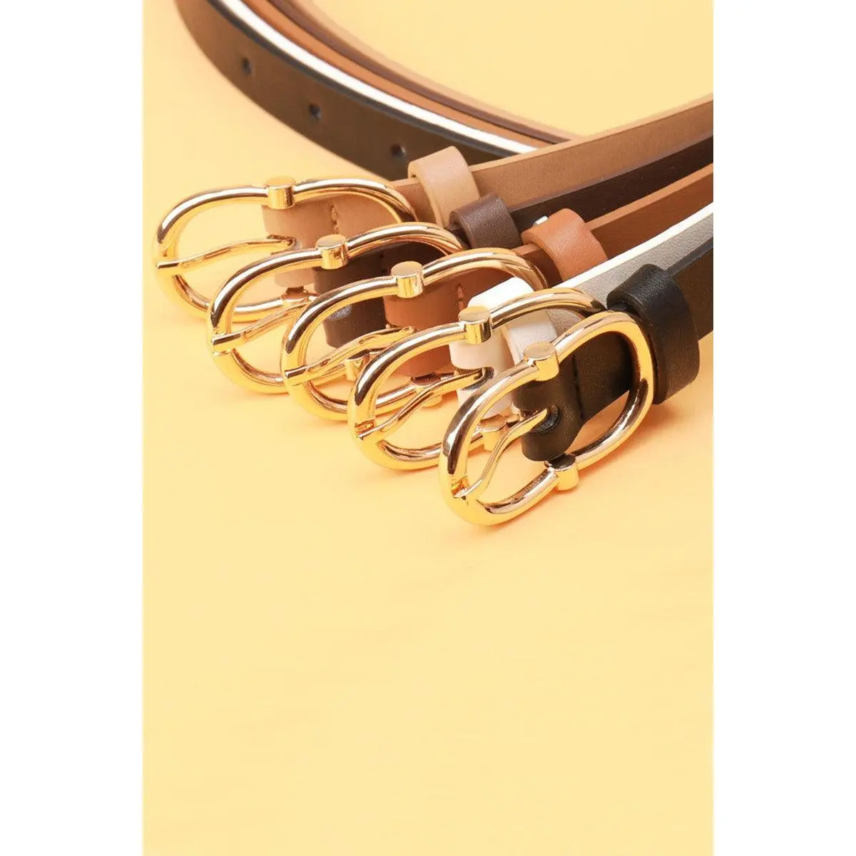 Double Ring Pin Buckle Fashion Belt For Men And Women Casual Belt