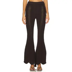 Cin Cin x REVOLVE Ursula Knit Pant in Chocolate