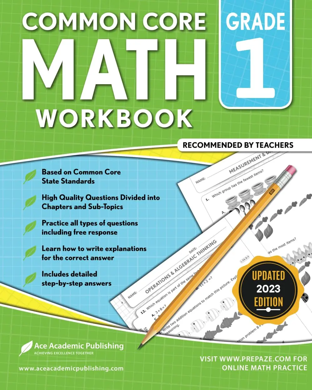 1st Grade Math Workbook: Common Core Math Workbook