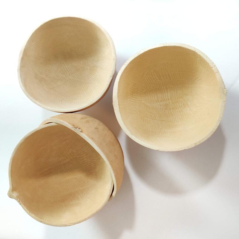Handmade African Calabash Bowls – Set of 3