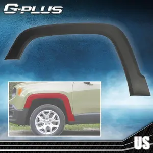 FIT FOR 2015-2021 JEEP RENEGADE FRONT LEFT DRIVER SIDE WHEEL FENDER FLARE BLACK