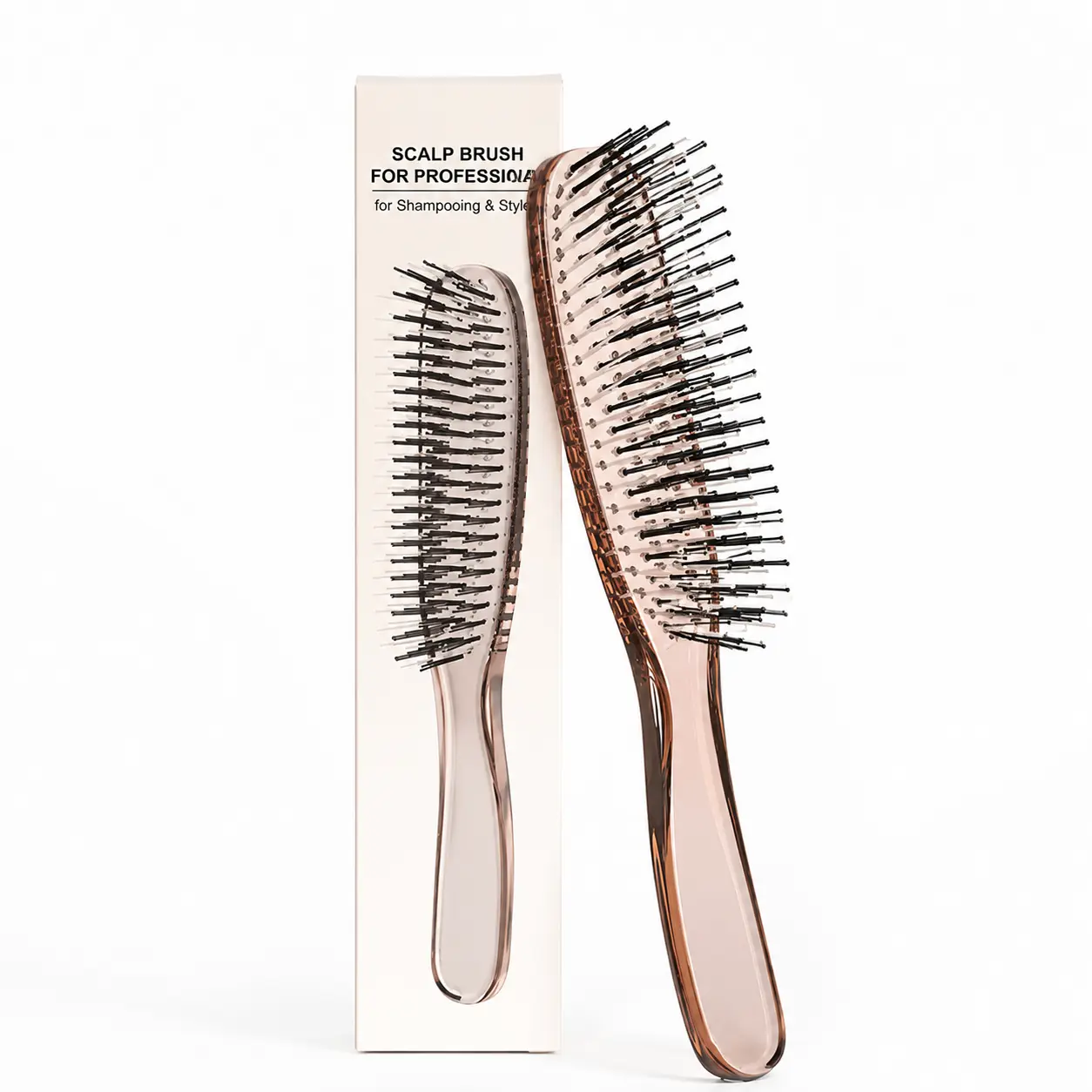 Wig Detangling Brush, Wig Care Brush, Professional Detangling Paddle Brush for Lace Wigs, Gentle Scalp Massage & Hair Styling Tool