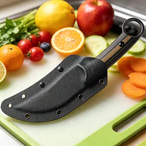 Fixed blade knife  with wooden handle and high-hardness blade, suitable for daily kitchen use Cooking