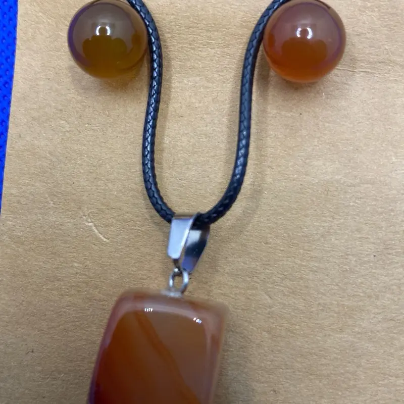 Carnelian Gemstone Set