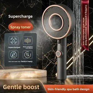 High-pressure shower head, shower set for home use, bathroom shower head with super strong water pressure