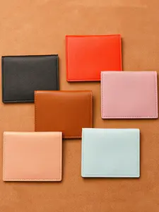 Fashion Simple Card Holder Wallet, Ultra-Thin Compact Bank ID Case, Magnetic Protection, Multiple Slots, Durable Material, Ideal Gift Choice