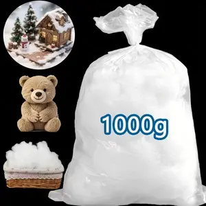 High-Quality Polyester Fiber Fill, Soft and Fluffy Pillow Core Material, Ideal for Crafts, Home Decor, Gift Making
