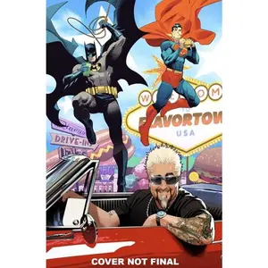 Batman Superman Worlds Finest #37 Cover D Dan Mora Guy Fieri Cameo Card Stock Variant