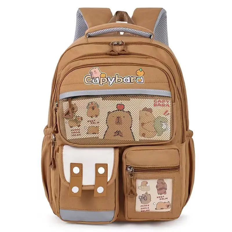 Capybara Kids' Backpack - Brown