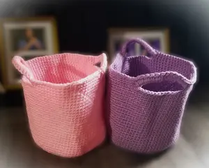 Basket for Home Organization and Storage