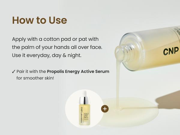 Honey Ceramide Toner - Propolis Treatment Ampule with Hyaluronic Acid, Ceramide & Centella Asiatica for Sensitive, Dry Skin, Repair Essence, Anti-Redness & Soothing Care, Korean Skincare for Radiant Complexion (150ml / 5.07 fl. oz)