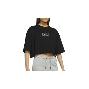 Sportswear Swoosh Cropped Short-sleeve Top "BLACK" DR5624 010