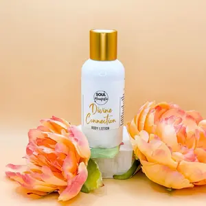 SOUL Manifesta Divine Connection Body Lotion 4oz - Hydrating Lotion with Rose & Sandalwood Fragrance, Nourishing Formula for Deep Hydration body balm Moisturizer Evening Skincare Smooth Silky Moisture butter nourish your new creams