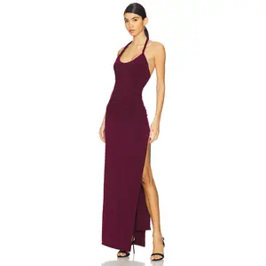 Lovers and Friends Payton Gown in Wine Red