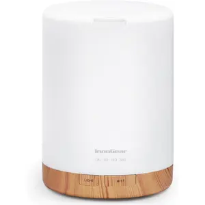 300ML Oil Diffuser, 5-in-1 Ultrasonic Aromatherapy Diffusers Mother's Gift Scent Humidifier Vaporizer Auto-Off Timer for Room Office Home, Yellow, Medium