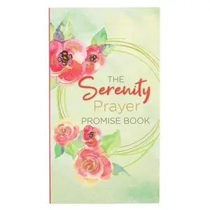 USED-The Serenity Prayer Promise Book in Pink and Green by Christian Art Gifts (Paperback)