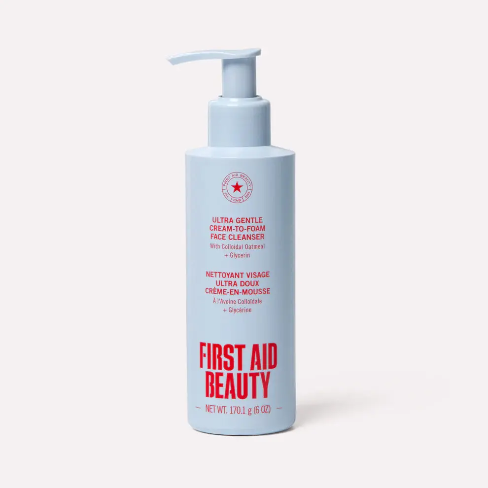 Ultra Gentle Cream-to-Foam Face Cleanser with Colloidal Oatmeal + Glycerin Ultra Gentle Cream-to-Foam Face Cleanser with Colloidal Oatmeal + Glycerin