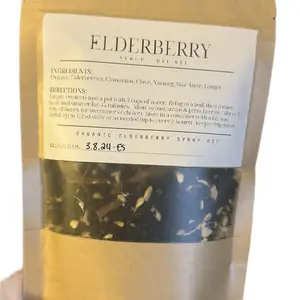 DIY Organic Elderberry Syrup Home Brew Kit