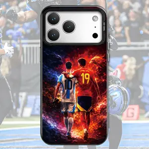 football player Phone Case for iPhone 17 AIR 17 PRO 16 PRO 15 PRO MAX 14 PLUS 13 PRO 12 11 PRO XS MAX X XR Samsung Galaxy S25 Ultra S24 S23 S22 Plus
