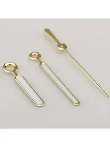 1 set NH35 three-needle hour, minute and second hands, independent packaging, green luminous hands, suitable for NH35/NH35/4R watch repair tools, watch accessories.