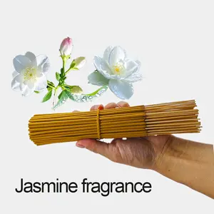 Jasmine Incense Sticks Set, 30/60/160 Pcs, Fresh Jasmine Scent, Burn Time Approximately 36 Minutes, Ideal for Reading & Meditation
