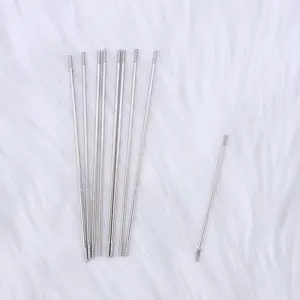 100 DIY Beaded Pen Extenders, Creative Holiday Stationery Ballpoint Pens 117mm & 97mm Wire, School Supplies Fashion Writing Office Gifts