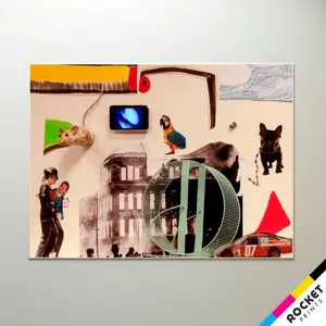 The Parks Department Camel Mural Poster