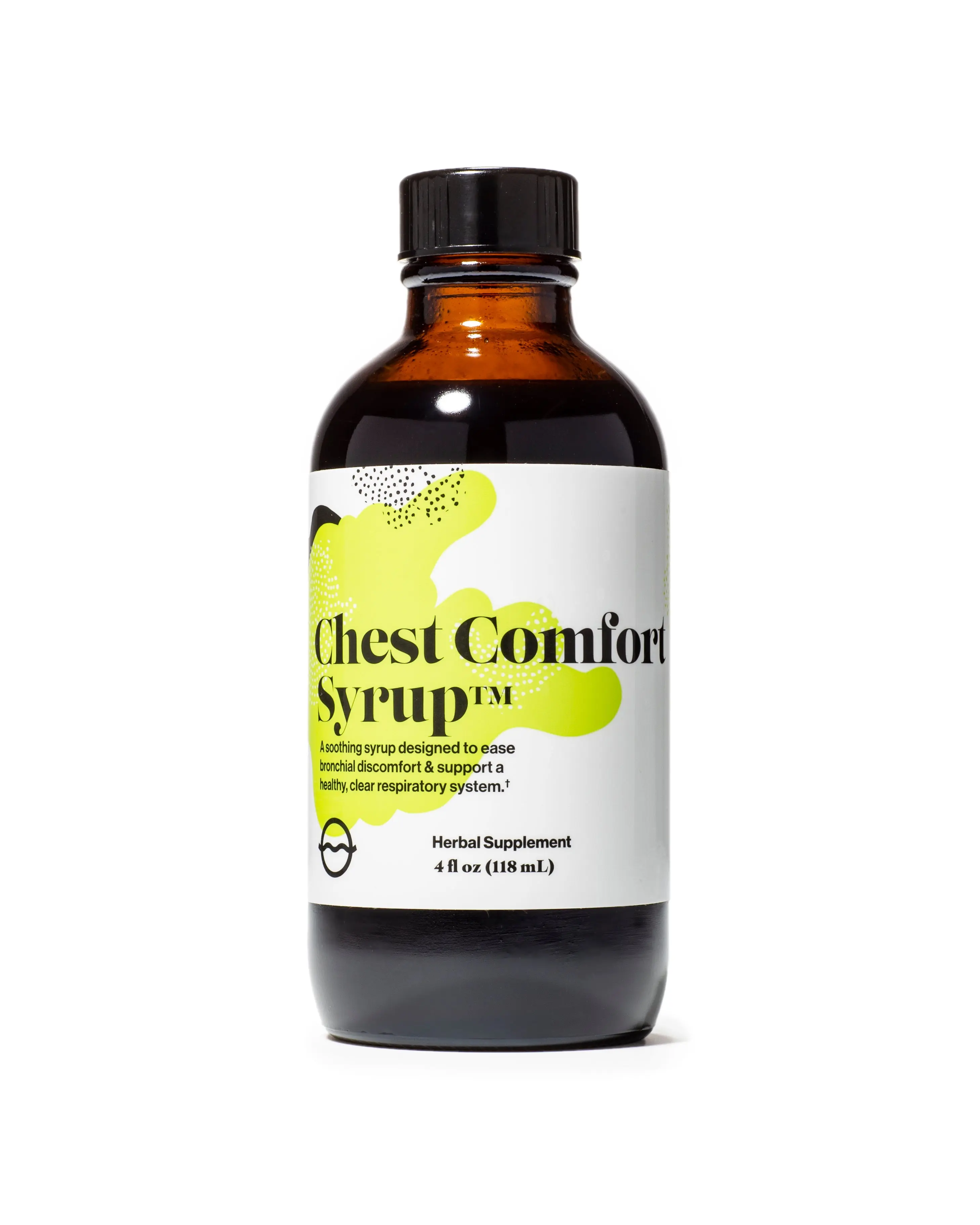 Chest Comfort Syrup by Organic Olivia | Herbal Respiratory Support Supplement | Liquid Botanical Formula
