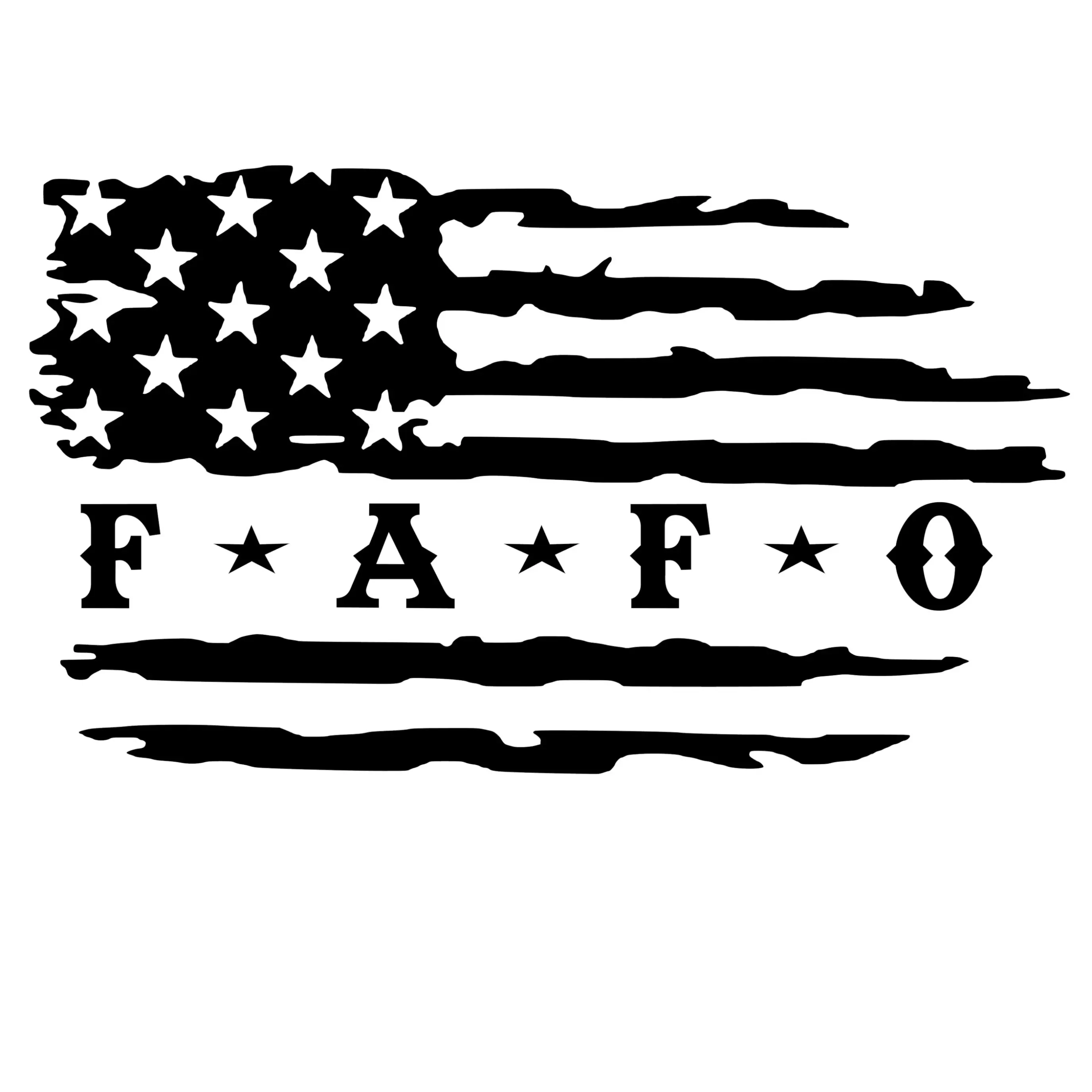 flag #2 car decal choose color and size car sticker truck sticker