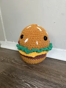 Crochet Burger Buddy