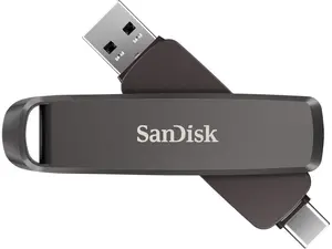 SanDisk Extreme PRO Dual Drive High-Performance 1TB Flash Drive - USB 3.2 (Gen 2) Type C, USB 3.2 (Gen 2) Type A - 1000 MB/s Read - 900 MB/s Write - 128-bit AES  SDDDE1-1T00-G46