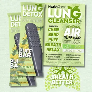 Essential Oil Aromatherapy Lung Cleanser with Mullein for After Quitting to Help Detox and Reduce Cravings Naturally