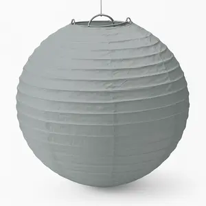 Silver Paper Lantern Party Decoration