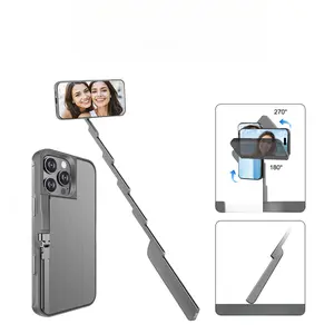 Phone Case: (Phone Case+ Selfie Stick) Set, Case for iPhone 17/16/15/14/13 Pro Max, New 3-in-1 All-inclusive Anti-fall Phone Case with Selfie Stick