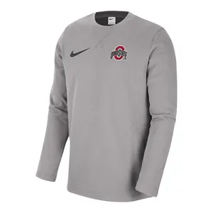 Ohio State Buckeyes Nike Team Issue Authentic Gray Long Sleeve