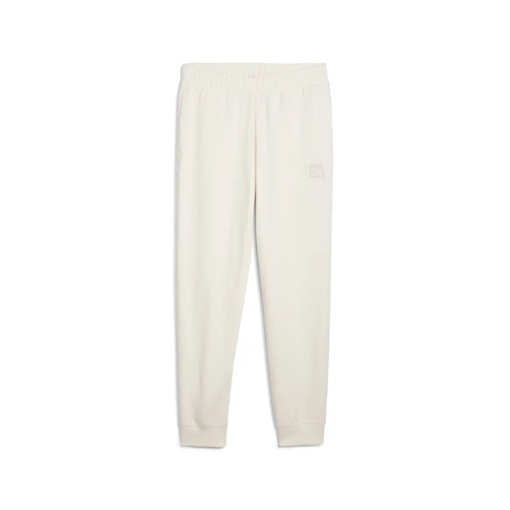 PUMA Womens Essentials Elevated Drawstring Sweatpants Casual - Off White