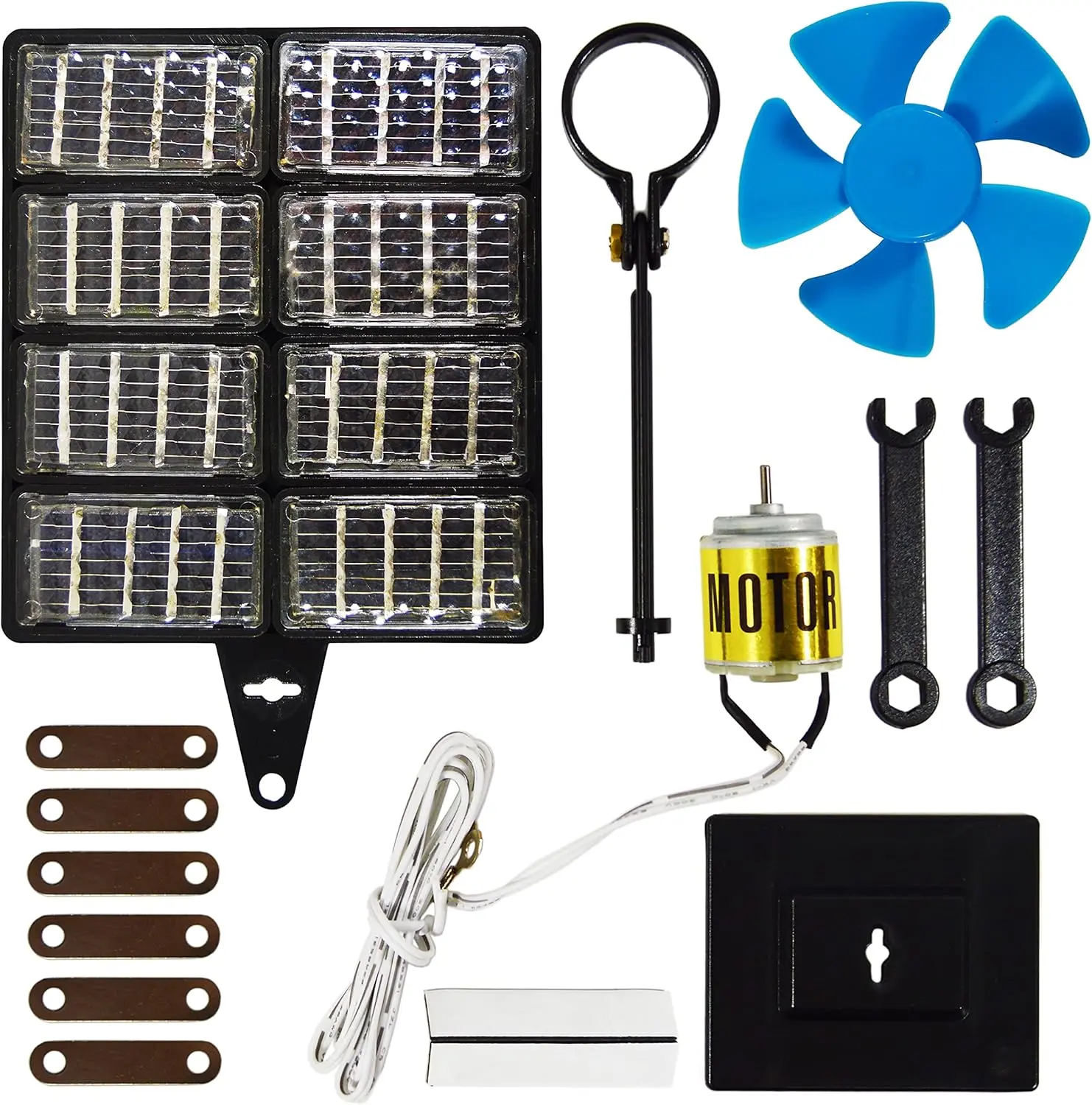 EX ELECTRONIX EXPRESS Solar Power Training Course Science Project - Teaches How to Make Solar and Electrical Circuits, Illustrated Guidebook Included