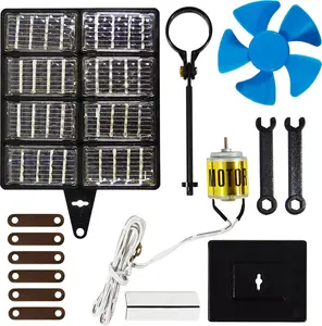 EX ELECTRONIX EXPRESS Solar Power Training Course Science Project - Teaches How to Make Solar and Electrical Circuits, Illustrated Guidebook Included