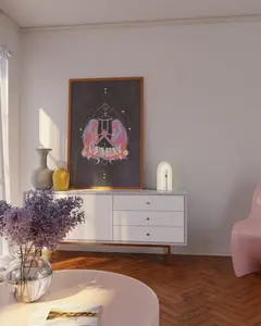 Gemini Poster, Gemini Gift, Zodiac Poster, Gemini Decor, Zodiac Print, Astrology, Celestial Art, Witchy Decor, Witchy Wall Art