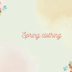 Spring.Clothings
